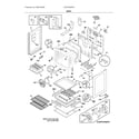 Frigidaire CGEF3039RFE body diagram