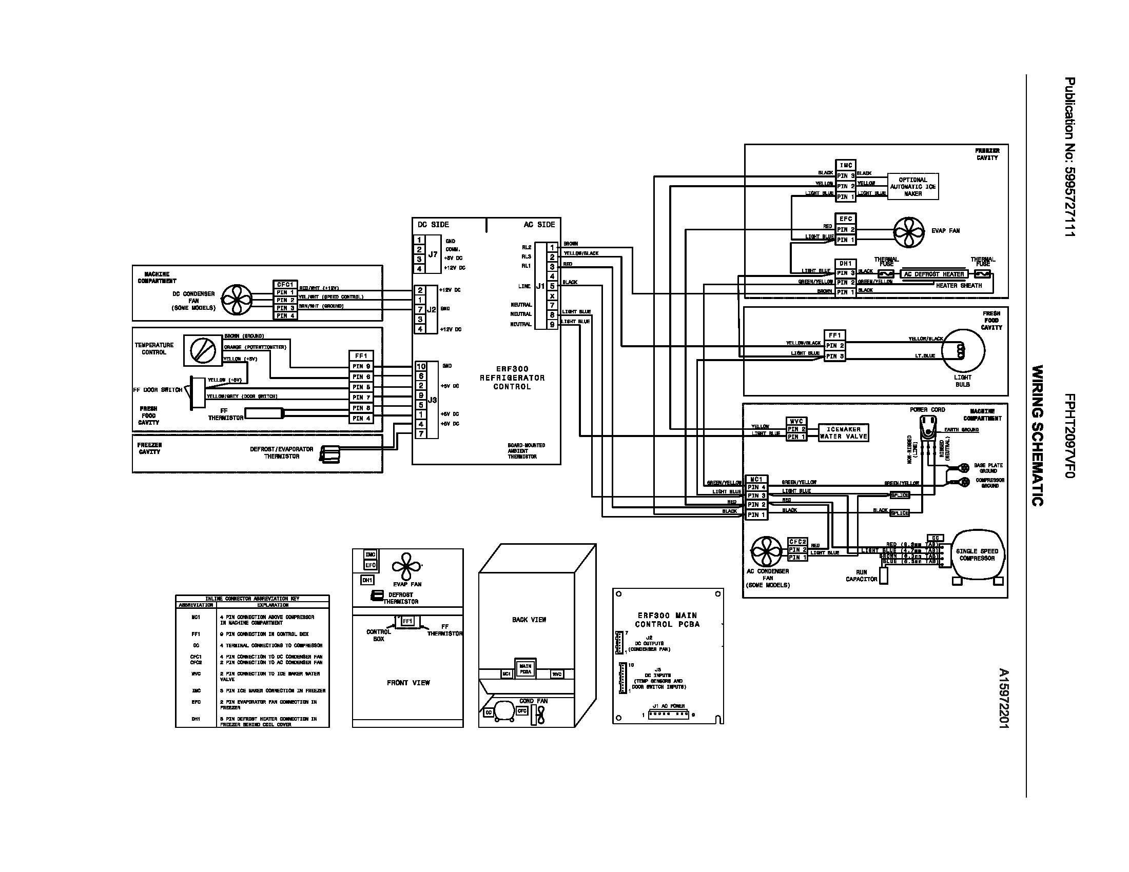 Frigidaire FPHT2097VF0 wiring schematic/diagram diagram