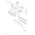 Frigidaire LFEF3054TDN backguard diagram