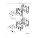 Frigidaire GCWD3067AFA doors diagram