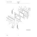 Frigidaire FCRE3052ASJ door diagram