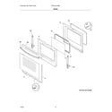 Frigidaire FCRC3012ABE door diagram