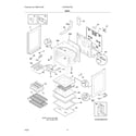 Frigidaire LFEF3054TDS body diagram