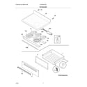 Frigidaire LFEF3054TDS tip/drawer diagram