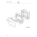 Frigidaire FCWS3027ADB door diagram
