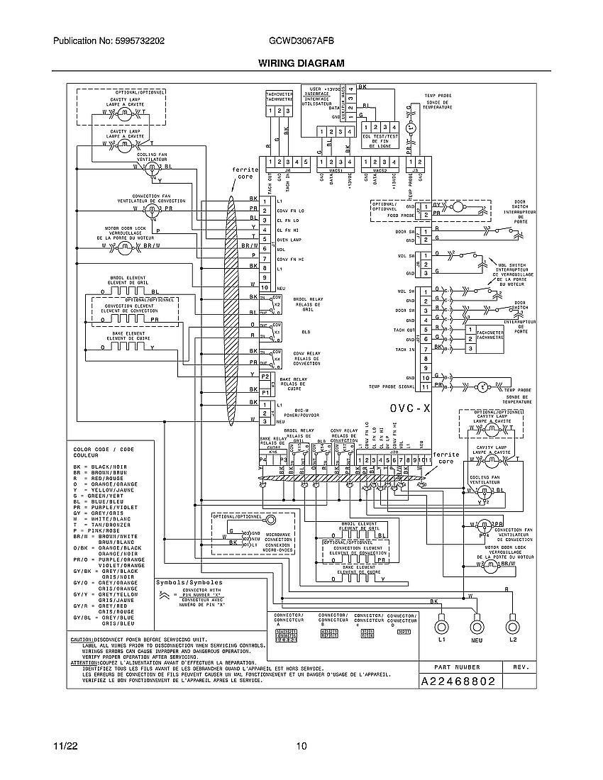 Frigidaire GCWD3067AFB wiring diagram diagram