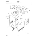 Frigidaire OEMF1-FRT22KR4JW0 cabinet diagram