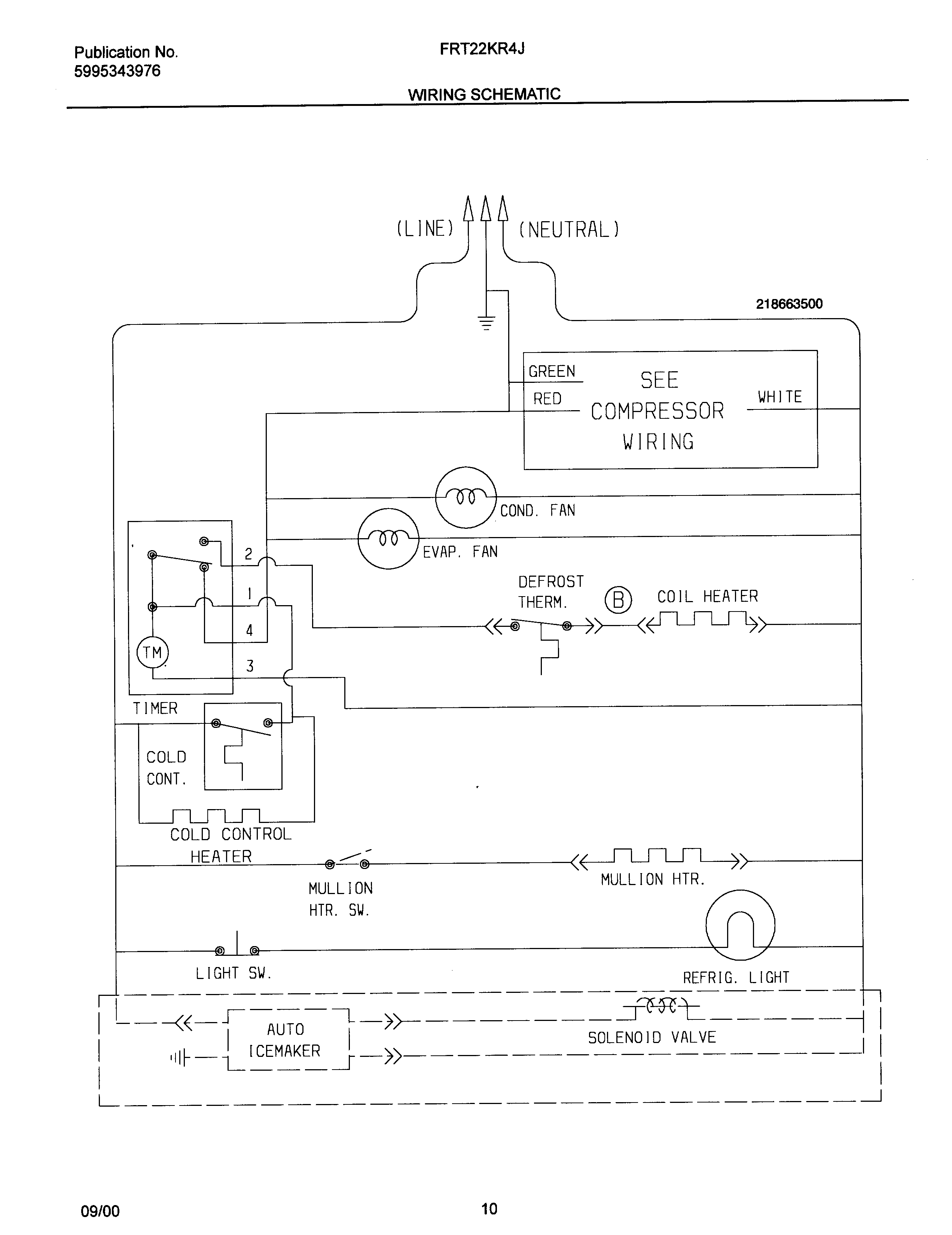 Frigidaire OEMF2-FRT22KR4JQ0 wiring diagram diagram