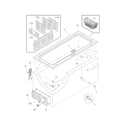 Kenmore Elite 25316592102 cabinet diagram