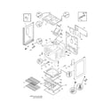 Frigidaire FGFL79GQA body diagram