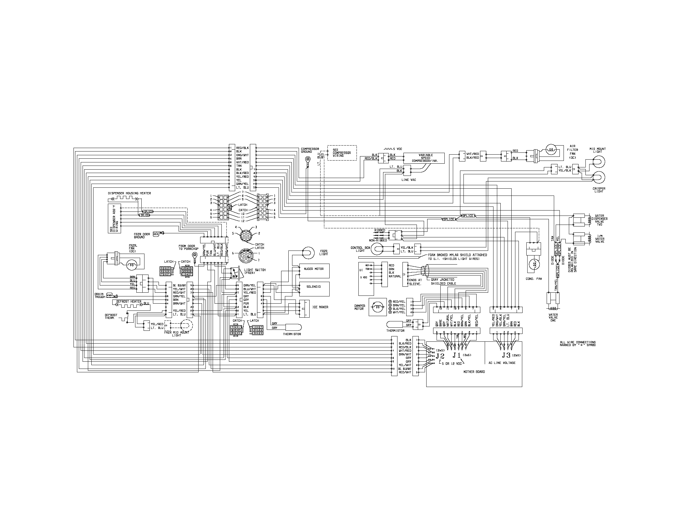 Kenmore Elite 25344493701 wiring diagram diagram