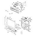 Kenmore 36315459992 escutcheon & door assembly diagram