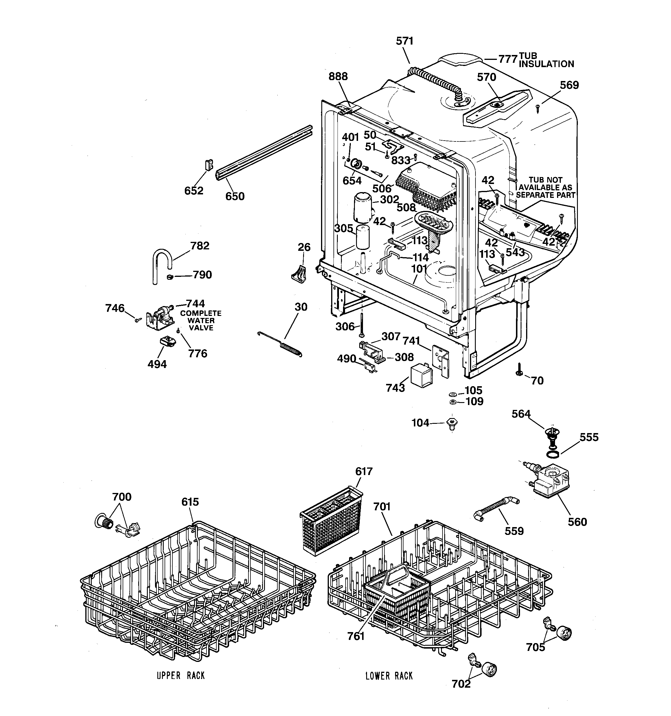Kenmore 36315479000 body parts diagram