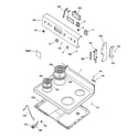 Kenmore 36291112000 control panel & cooktop diagram