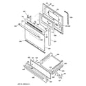 Kenmore 36272206893 door & drawer parts diagram