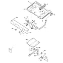 Kenmore 36271098001 gas & burner parts diagram
