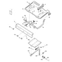 Kenmore 36272765892 gas & burner parts diagram