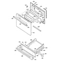 Kenmore 36275190100 door & drawer parts diagram