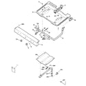 Kenmore 36262021300 gas & burner parts diagram