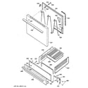 Kenmore 36270250604 door & drawer parts diagram