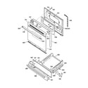 Kenmore 36275201891 door & drawer parts diagram
