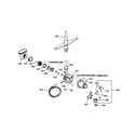 Kenmore 36315165792 motor-pump mechanism diagram