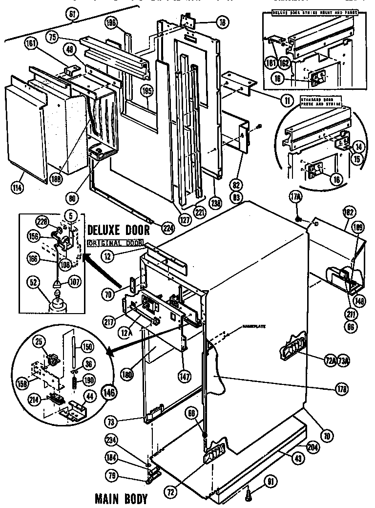 Thermador WCC22 cabinet diagram