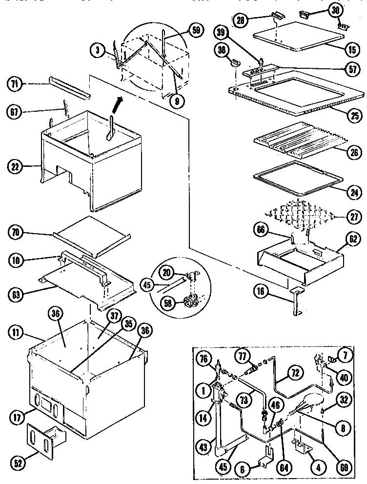 Thermador CG29FLP cg 19f (cg19f) diagram