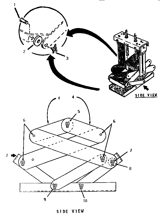 Thermador TMC28S pins & links details diagram