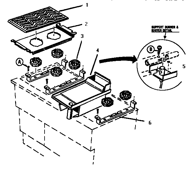 Thermador GCR486GD body (gcr486gd) diagram