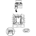 Thermador GCR486GD small oven diagram