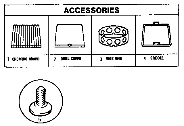 Thermador GCR486GD accessories diagram