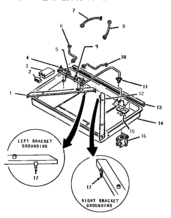 Thermador GG3001 gg36 and ggcv36 burner box (gg3601) diagram