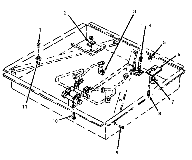 Thermador GG3001 miscellaneous small items (gg3001) (gg3601) diagram