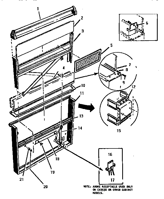 Thermador SGT3601 cv2236n diagram
