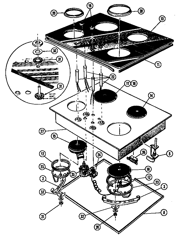 Thermador E30 null diagram
