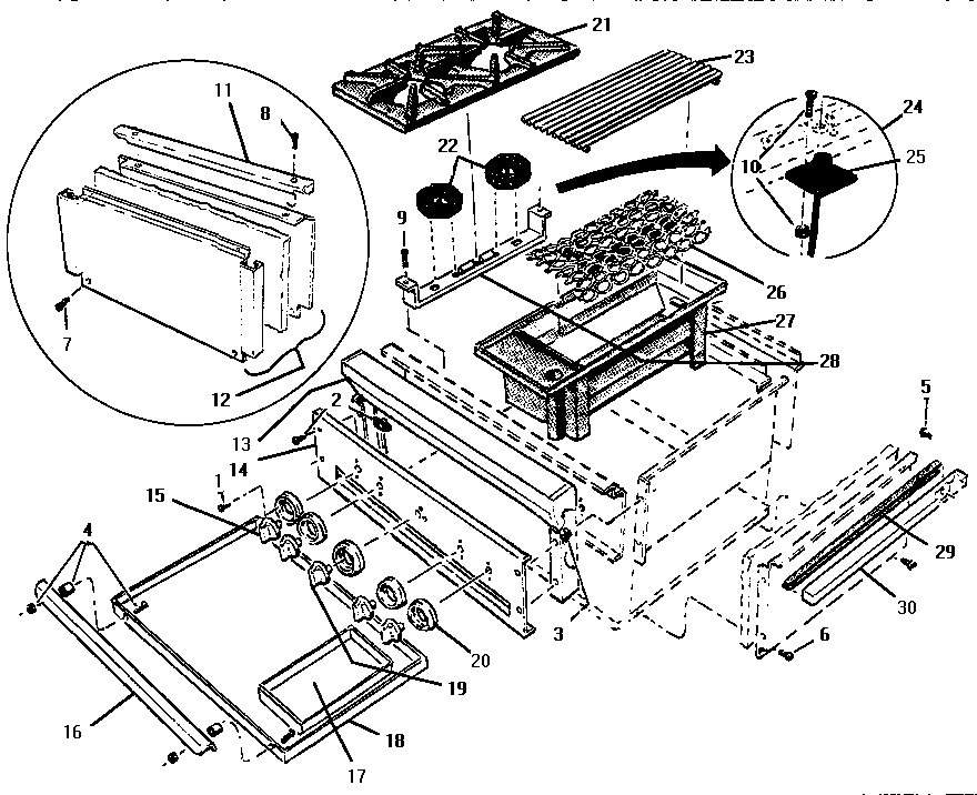 Thermador GCT486G gct364g body parts (gct364g) diagram