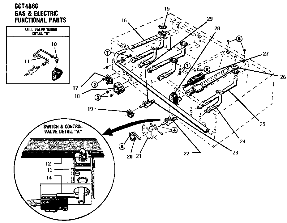 Thermador GCT486G (gct486g) diagram