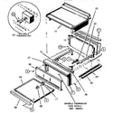 Thermador GCT24W griddle (gct24gd) diagram
