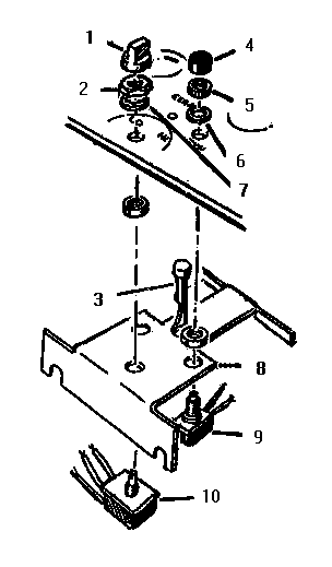Thermador GGCV3602 cook-n-vent controls diagram