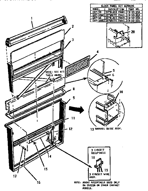 Thermador GGCV3602 cv2236n diagram