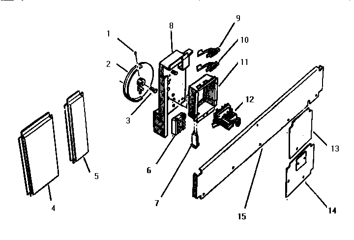 Thermador SGCV36G02 gear box plugs and receptacles diagram