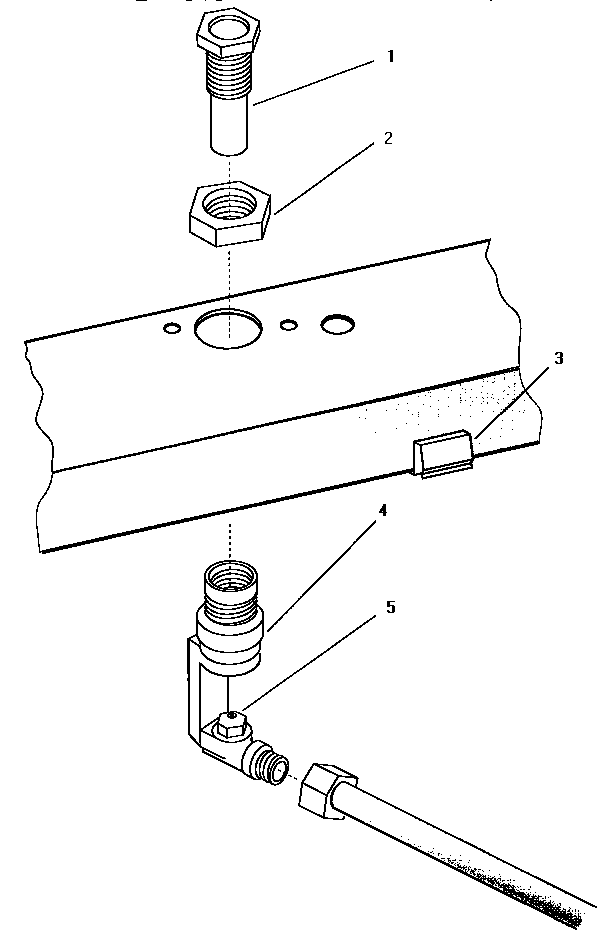 Thermador SGSCV36GW jet holder assembly diagram
