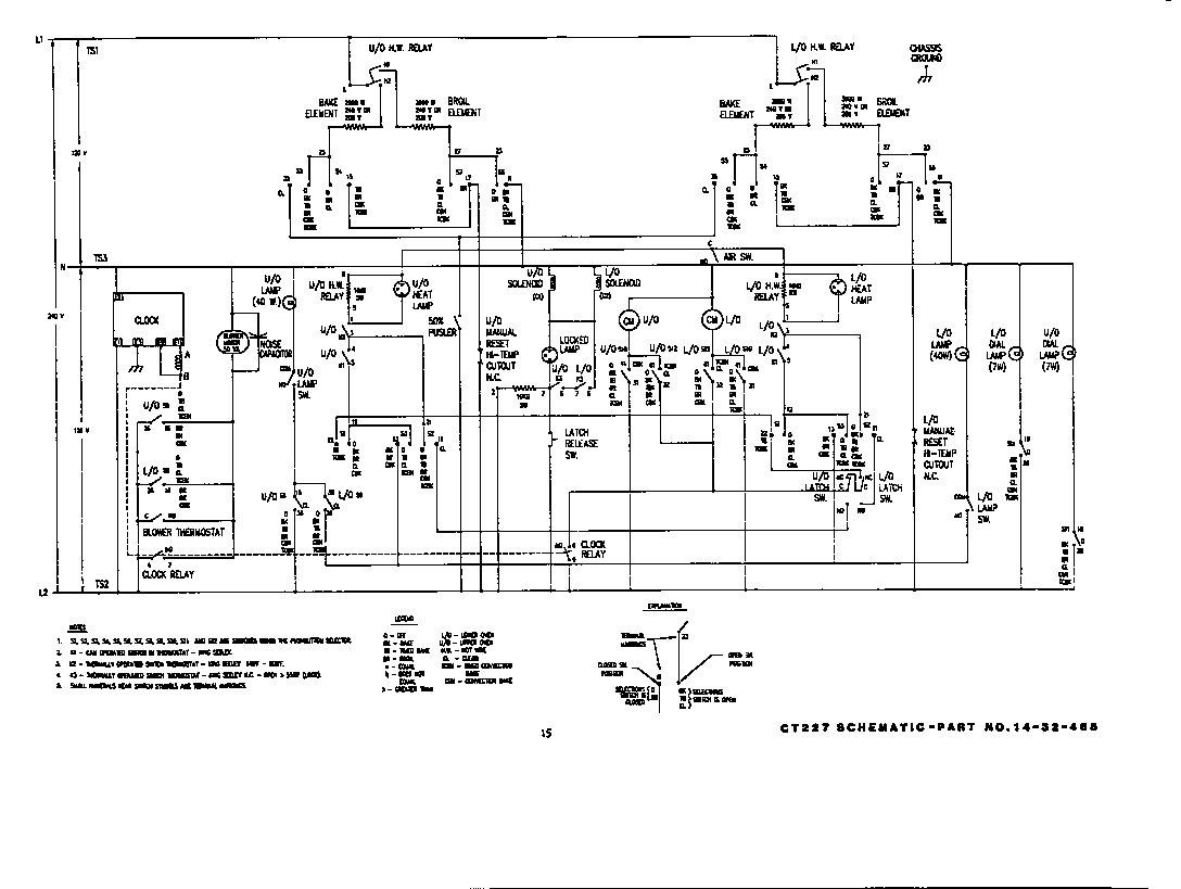 Thermador CT127 wiring diagram diagram