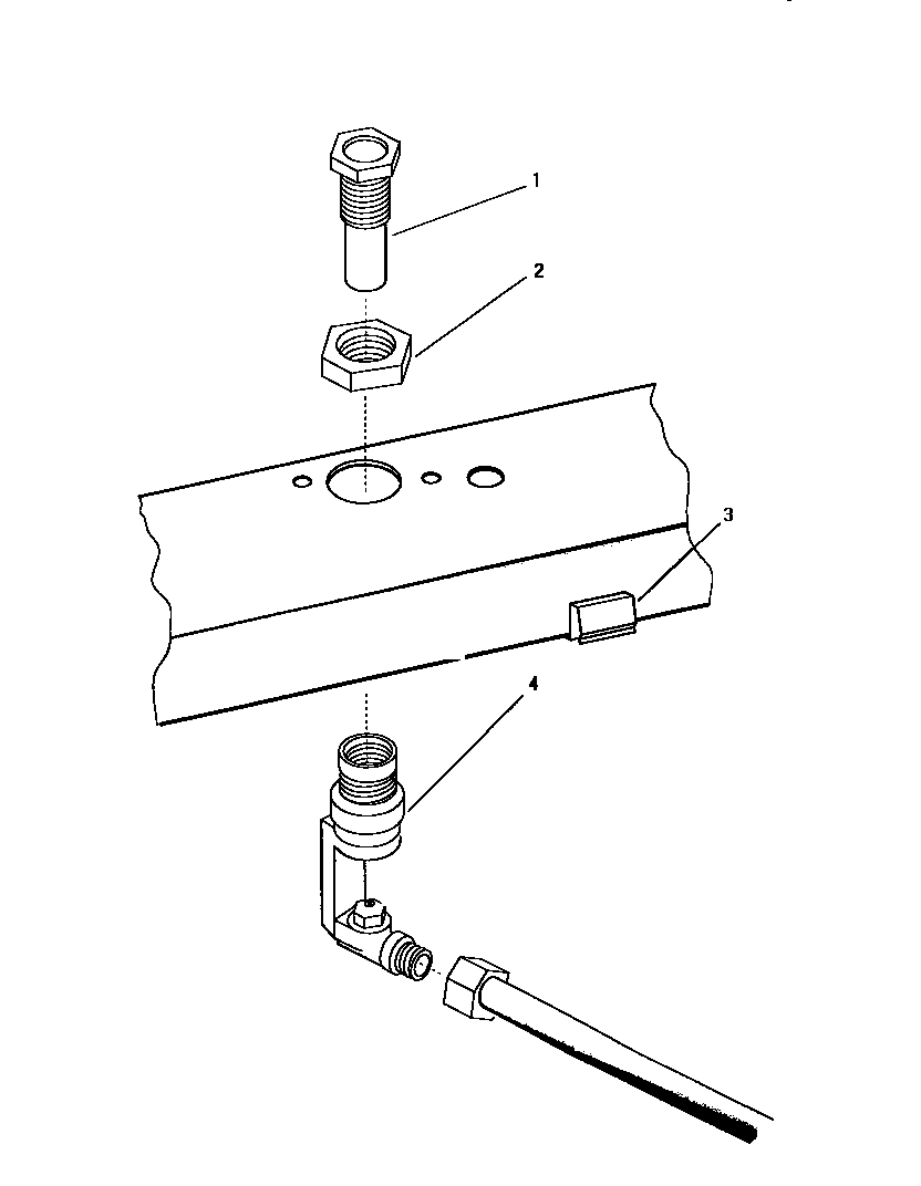 Thermador SGN30S jet holder assembly detail diagram