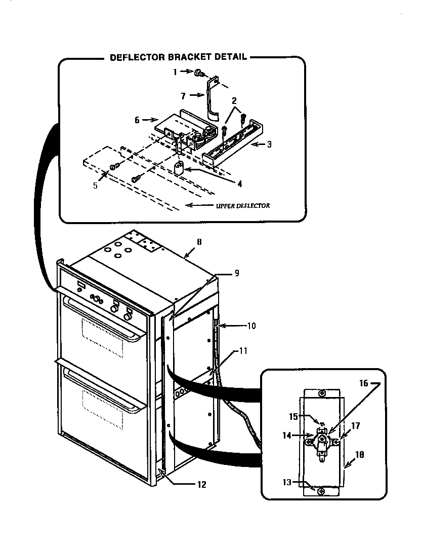 Thermador CT227N-01 main body diagram
