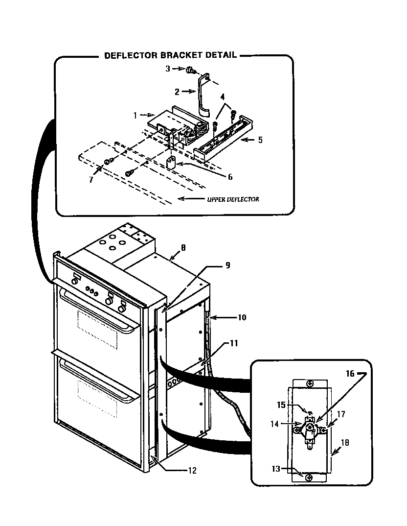Thermador CT130-03 main body diagram