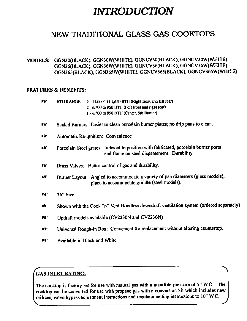 Thermador GGNCV365W null diagram