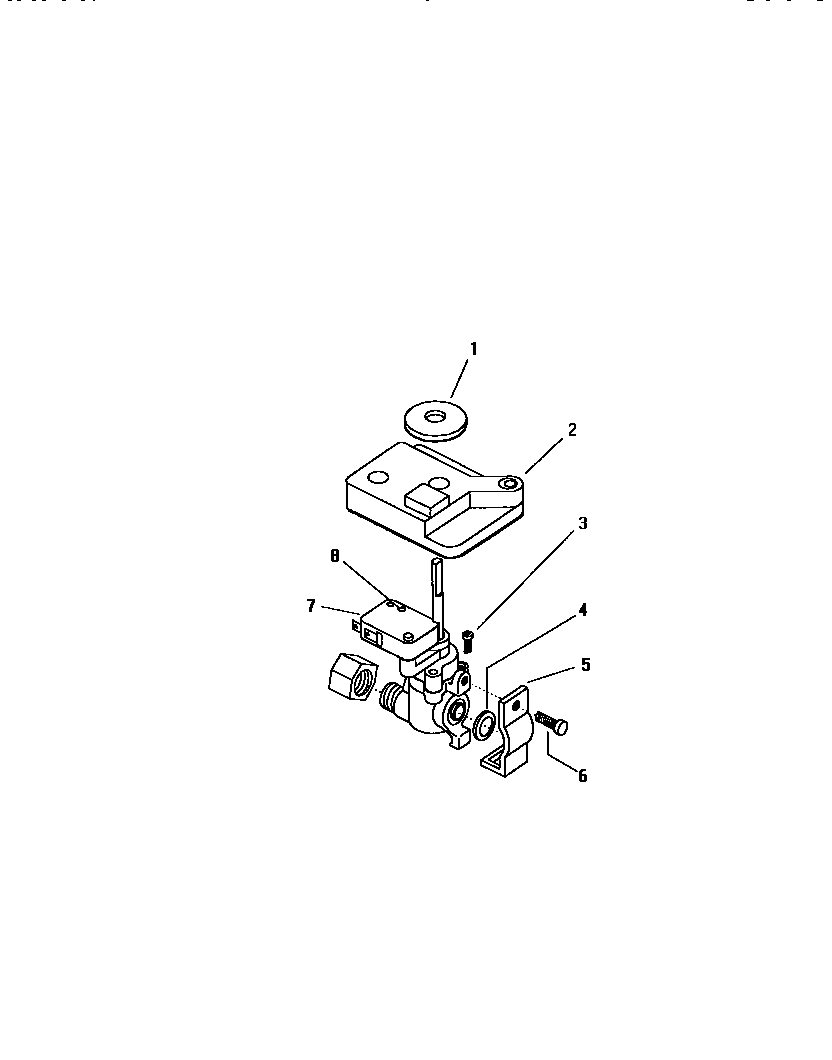 Thermador GGNCV365W gas control valve detail diagram