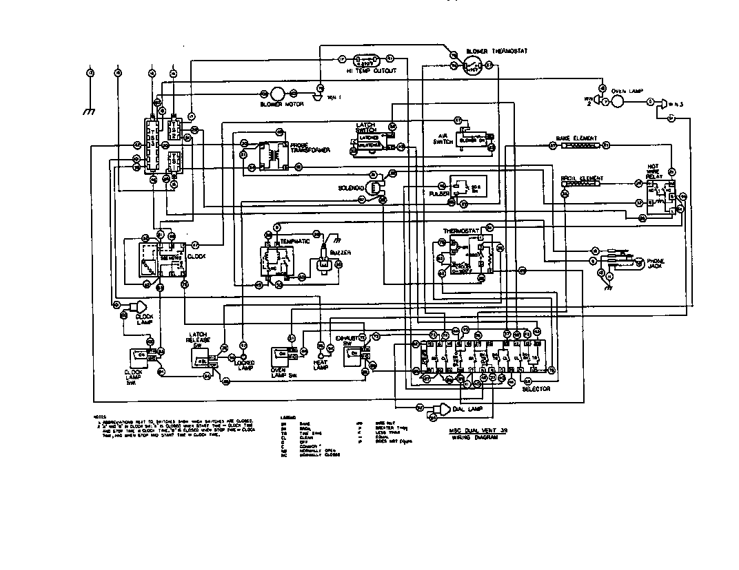Thermador MSC39 msc-39 wiring diagram diagram
